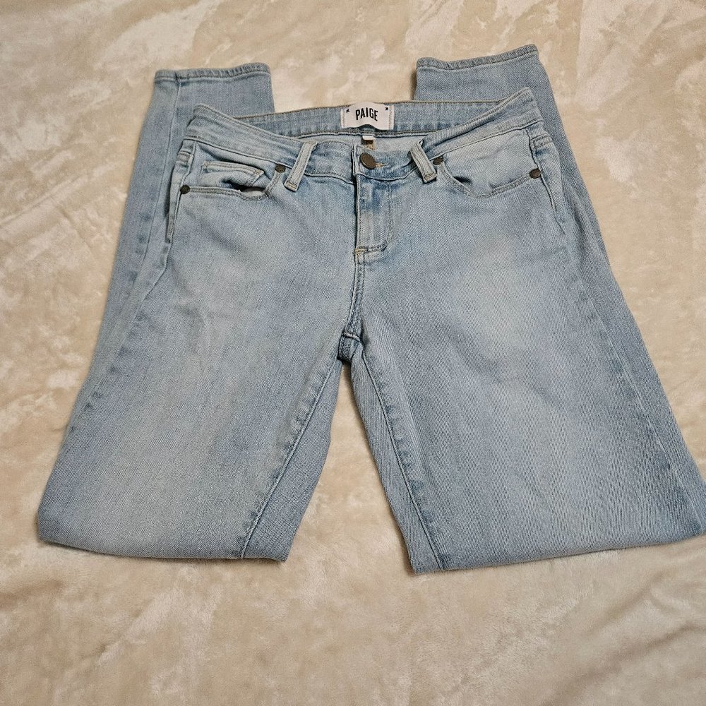 Paige Verdugo Light blue jeans size 26.